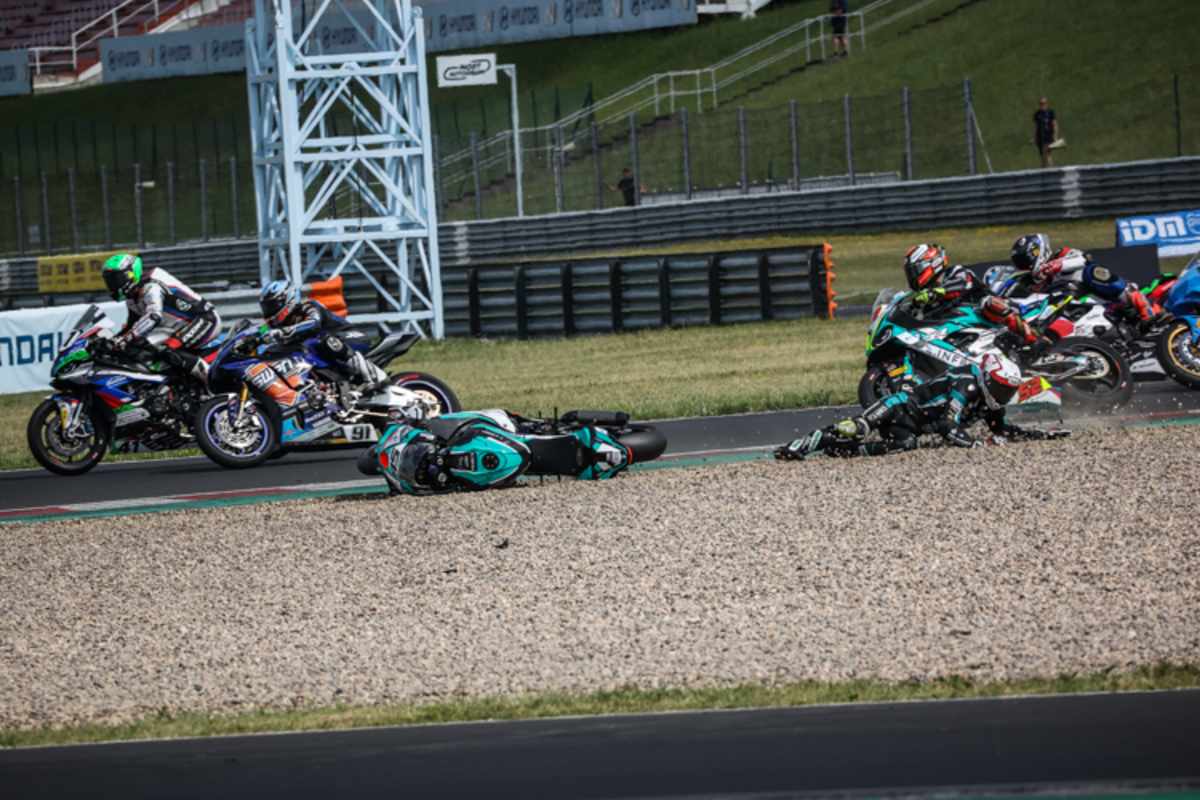 Finsterbusch-Crash bei IDM Most 2023