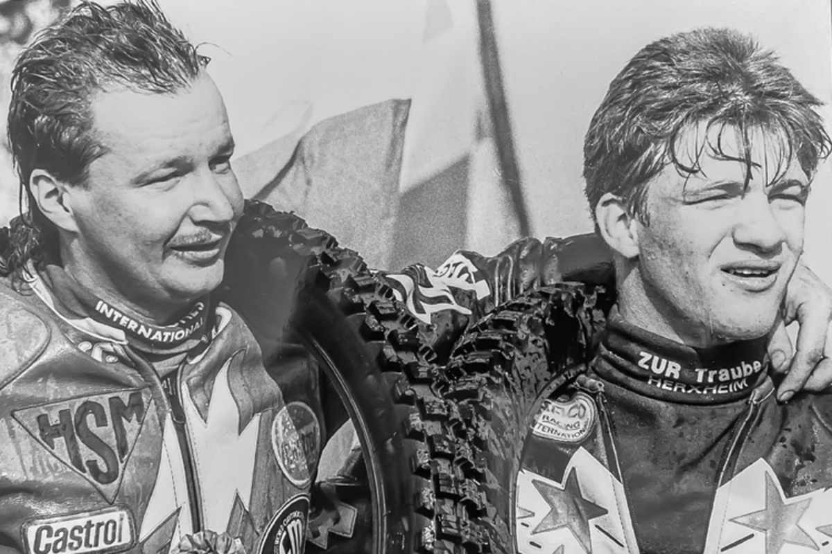 Thomas Kunert (links) und sein Beifahrer Marco Hundsrucker 