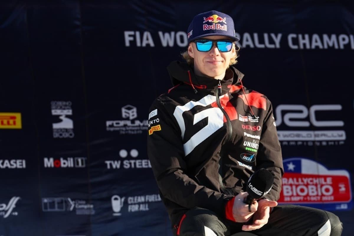 Titelanwärter Kalle Rovanperä wurde am Sonntag (1. Oktober) 23 Jahre alt