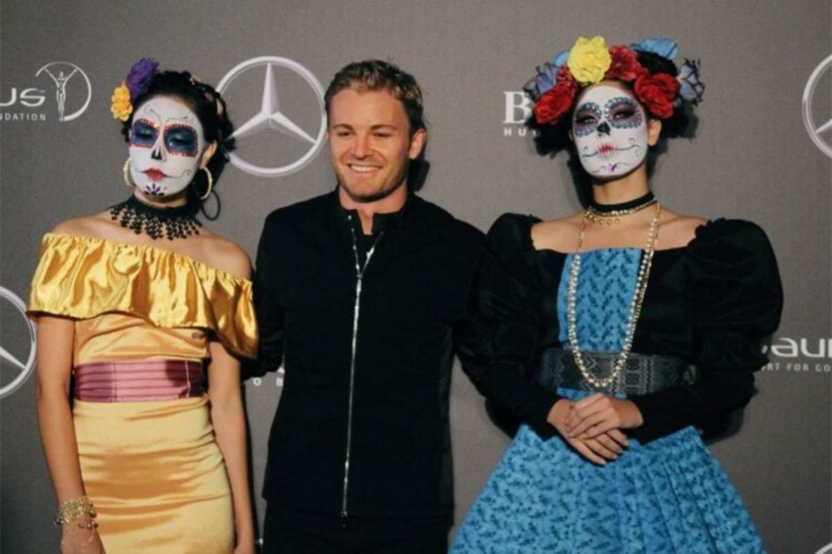 Nico Rosberg bei einer Veranstaltung von Mercedes-Benz