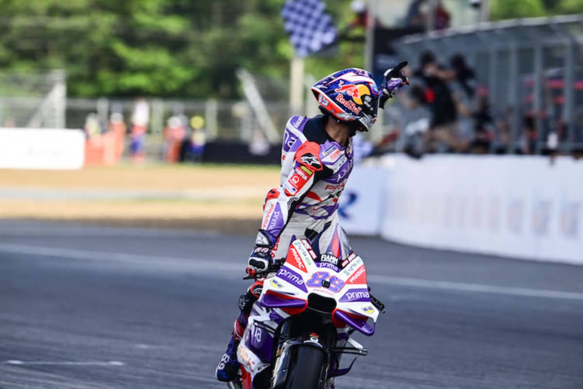 Jorge Martin gewinnt das Rennen