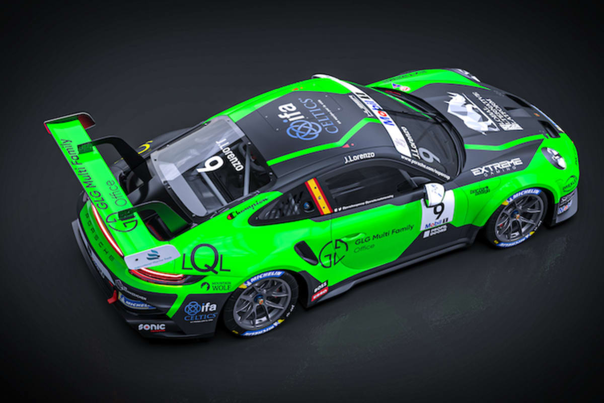 Das Einsatzfahrzeug von Lorenzo im Supercup