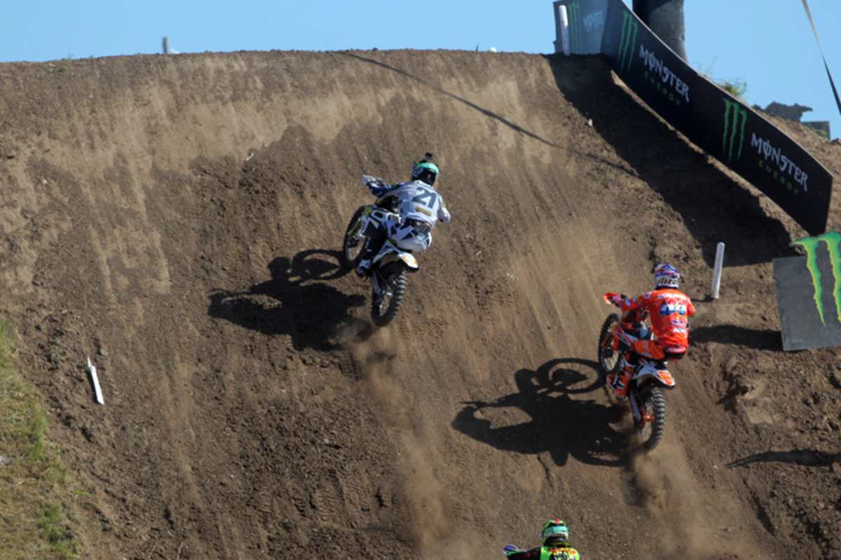 Gautier Paulin führte im zweiten Lauf nur wenige Meter