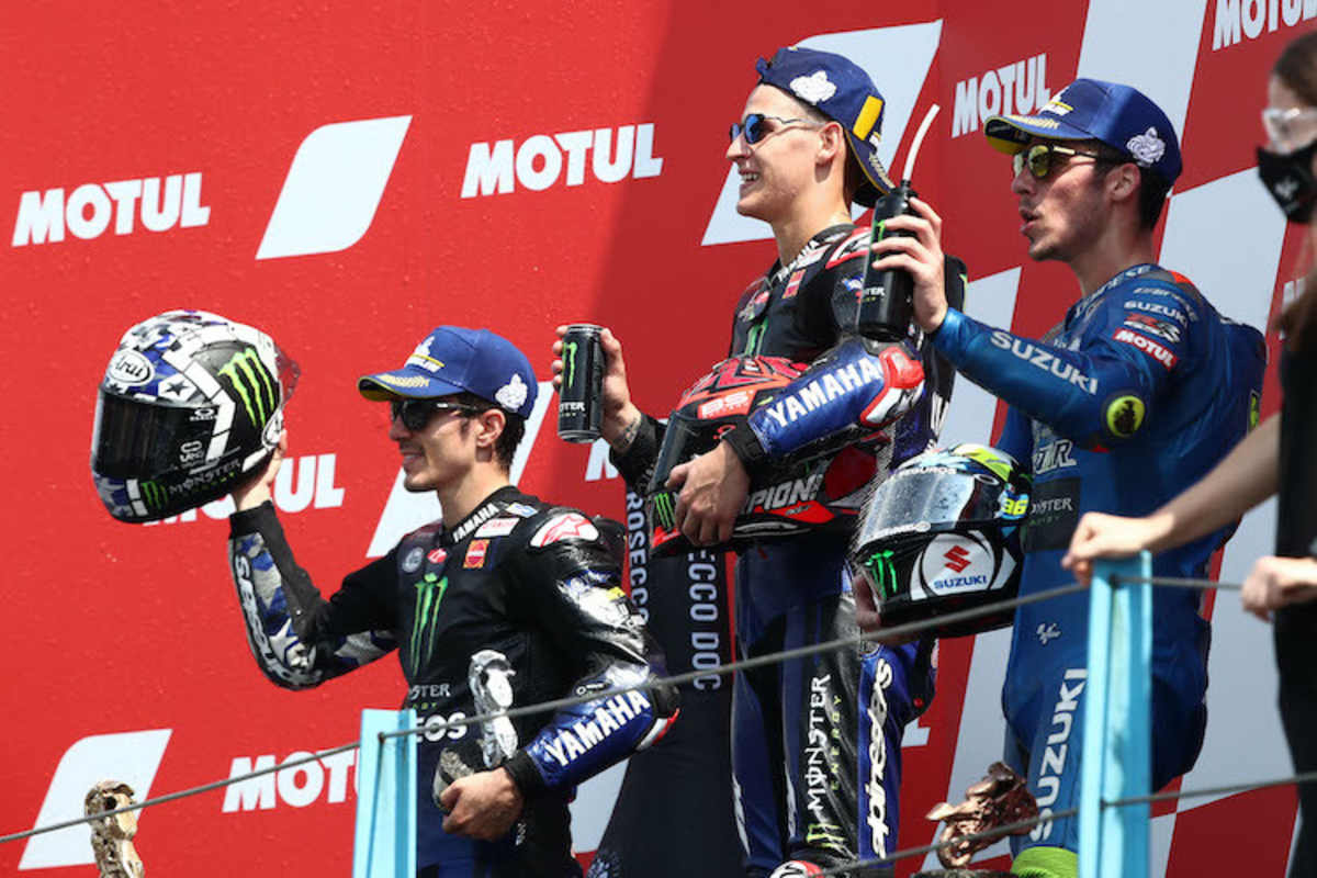 Vinales, Quartararo, Mir