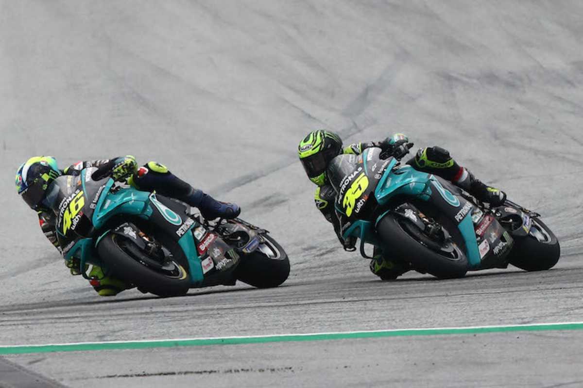 Valentino Rossi und Cal Crutchlow