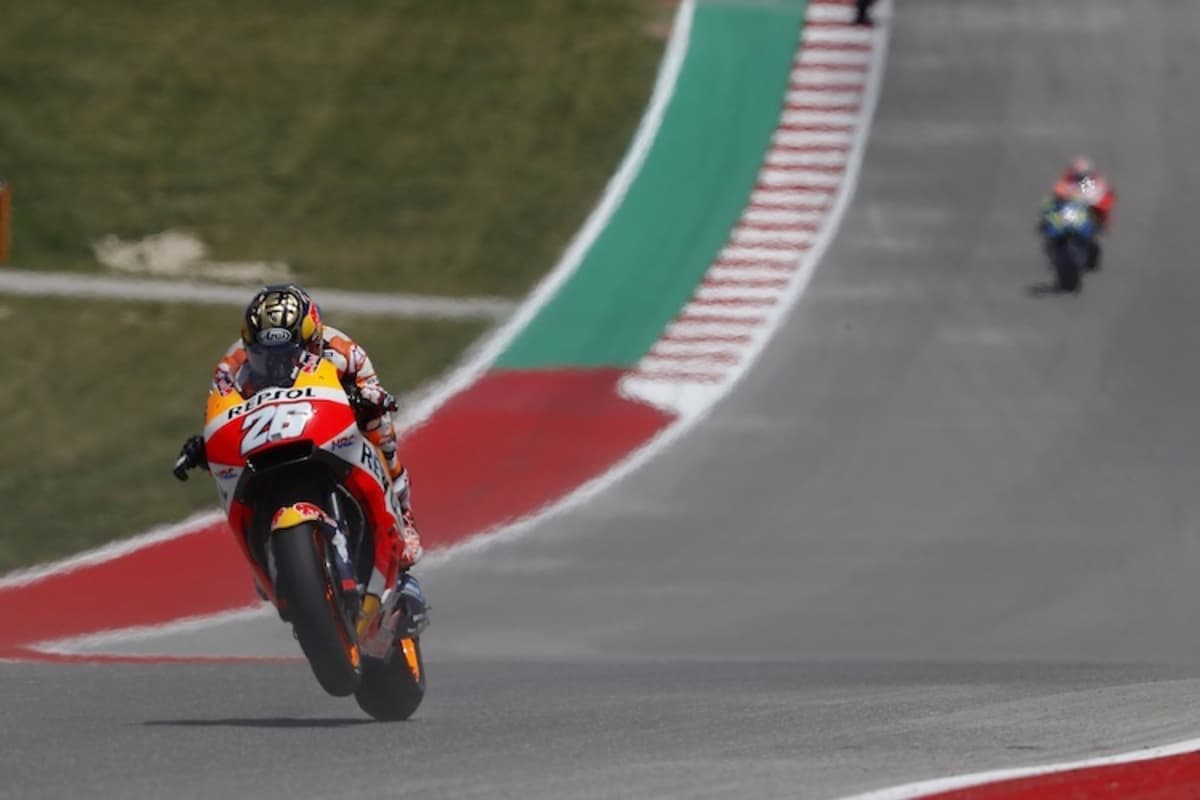 Dani Pedrosa sicherte sich Platz 7