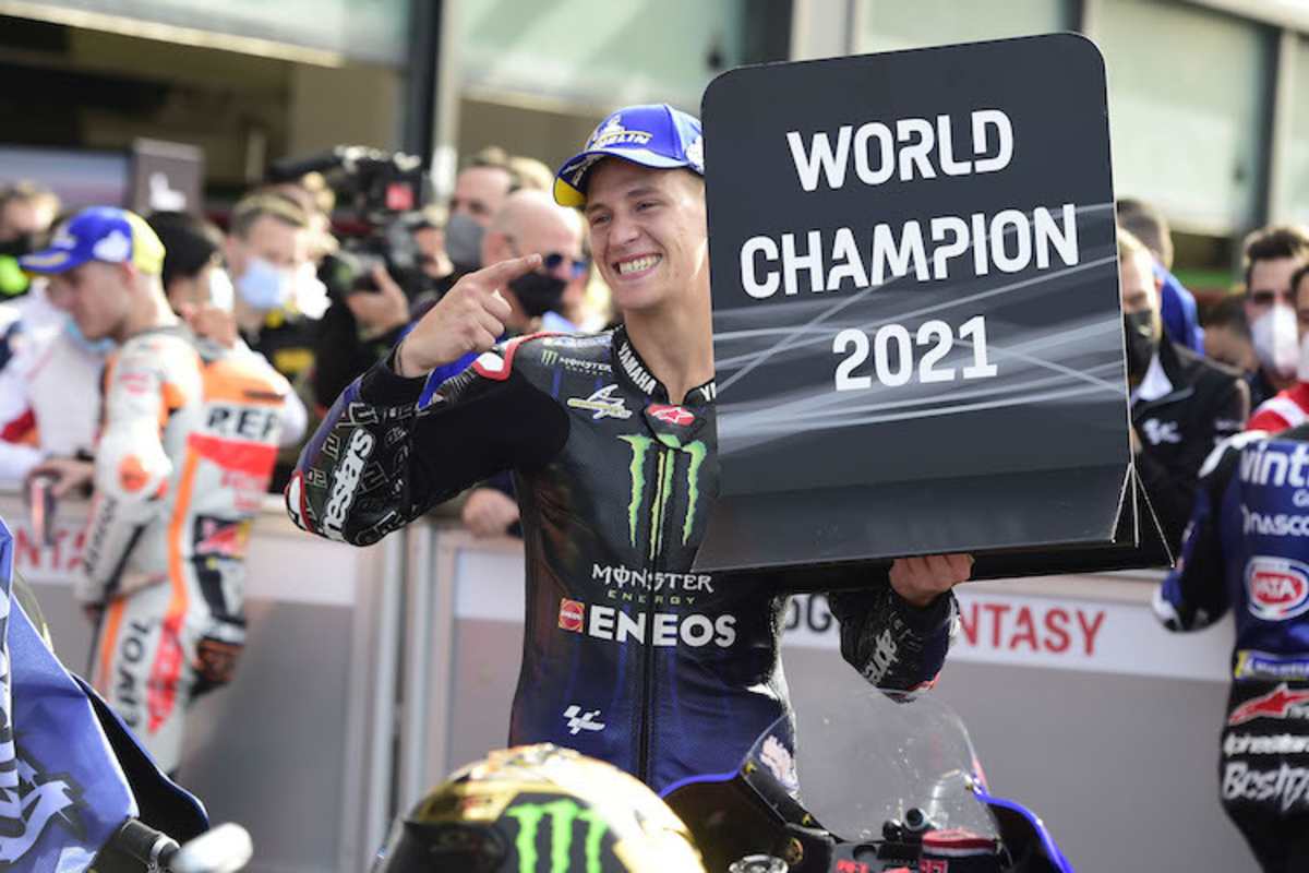 Fabio Quartararo auf dem Weg zum WM-Titel