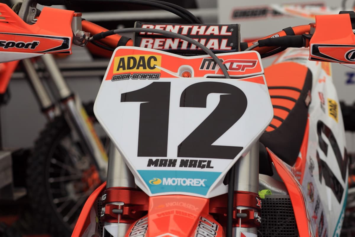 Die Sarholz-KTM von Max Nagl steht bereit