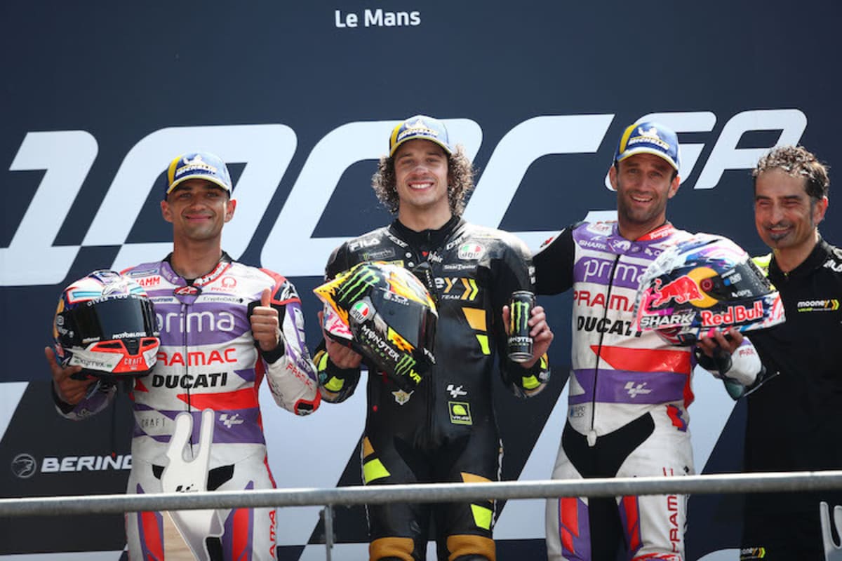 Martin, Bezzecchi, Zarco