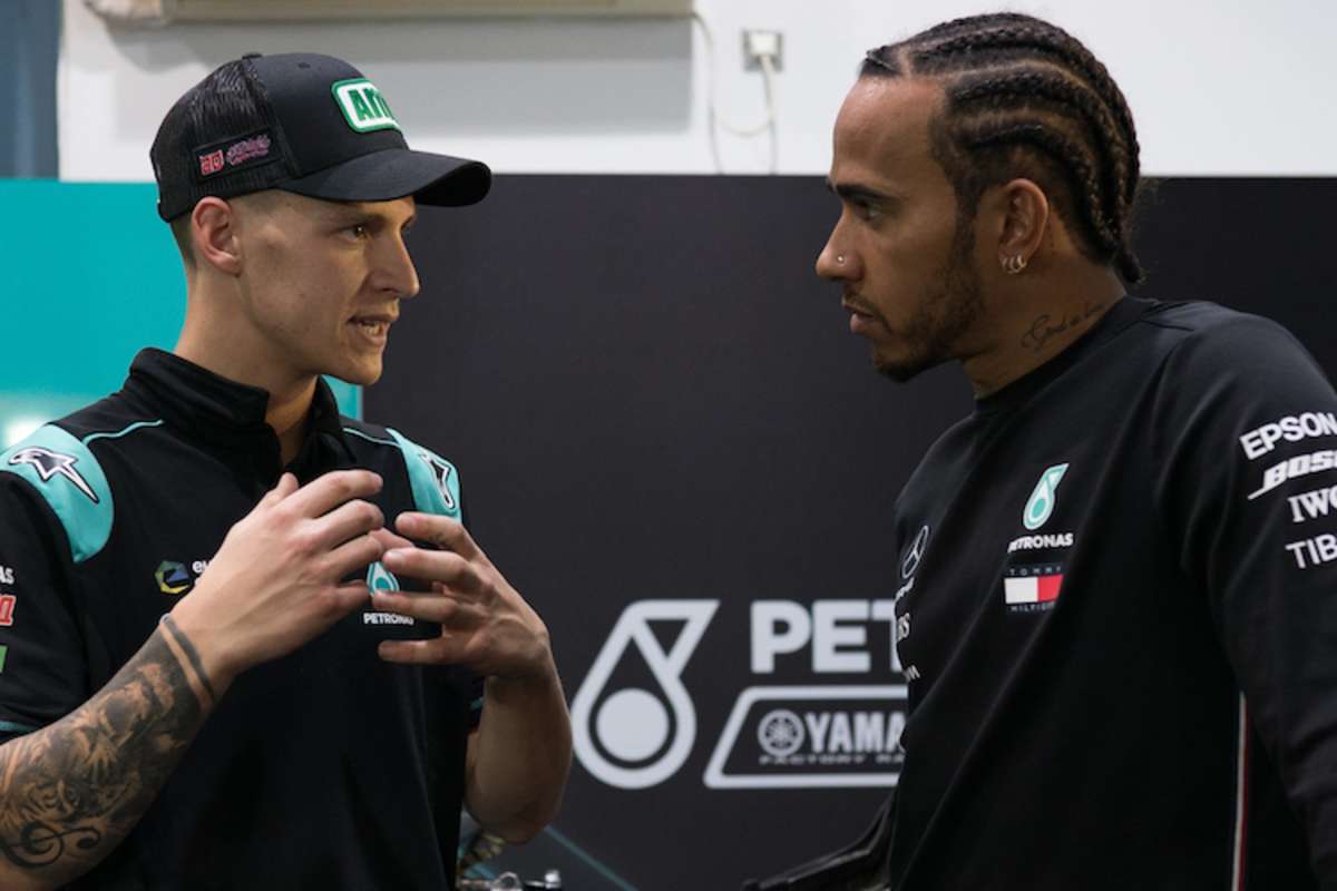 Quartararo sagte nach dem Treffen mit Hamilton: «Ich bin wirklich froh, einen Menschen getroffen zu haben, der seit Jahren mein Held in der Formel 1 ist»