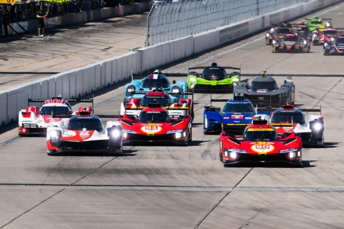 Start frei fuer das WEC-Rennen in Sebring