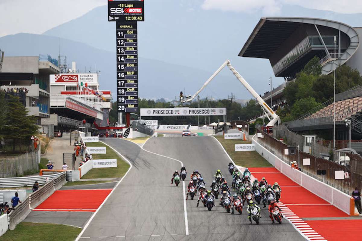 Willkommen zum Rennen in Barcelona