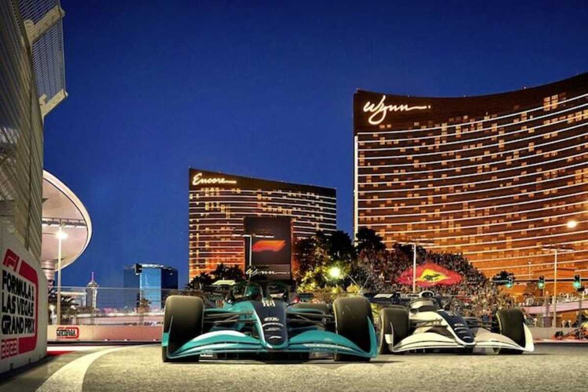 Die Pistenführung am weltberühmten Strip war unerlässlich