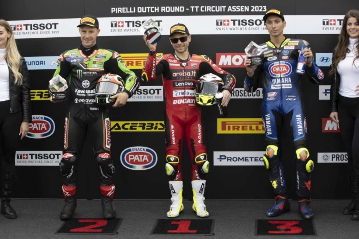 Jonathan Rea, Álvaro Bautista & Toprak Razgatlioglu