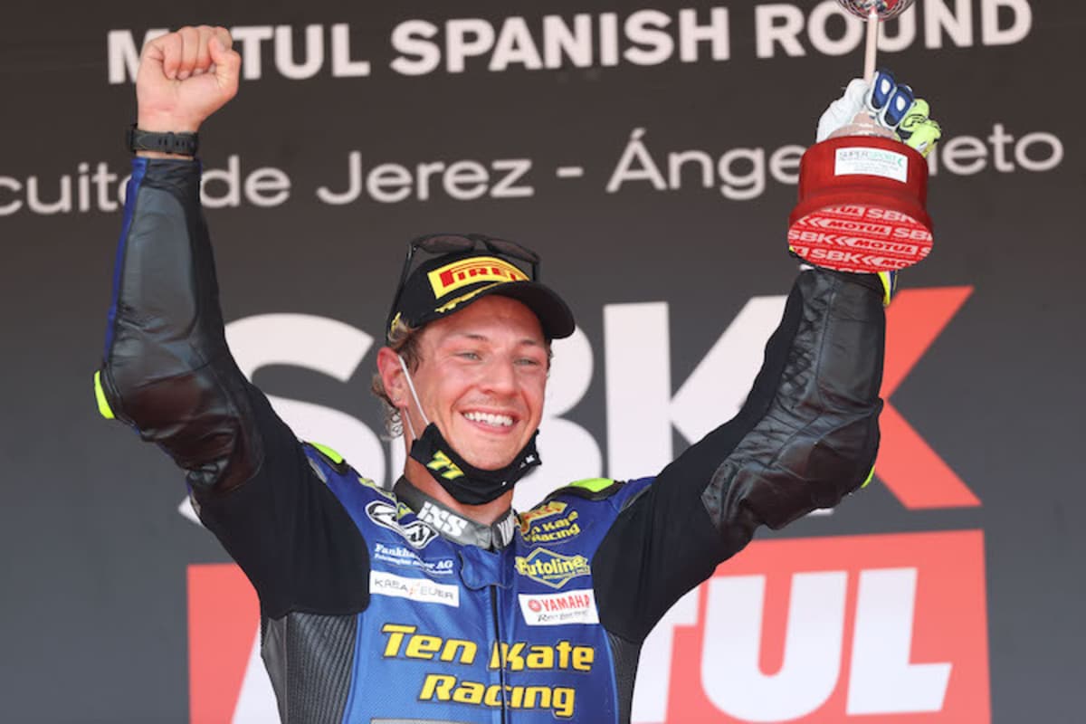 Domi Aegerter auf dem Weg zum WM-Titel 2021