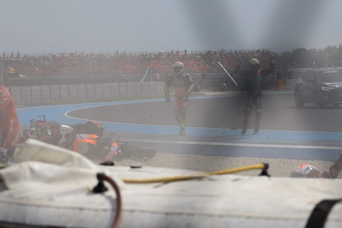 Massenunfall auf dem Balaton Park Circuit