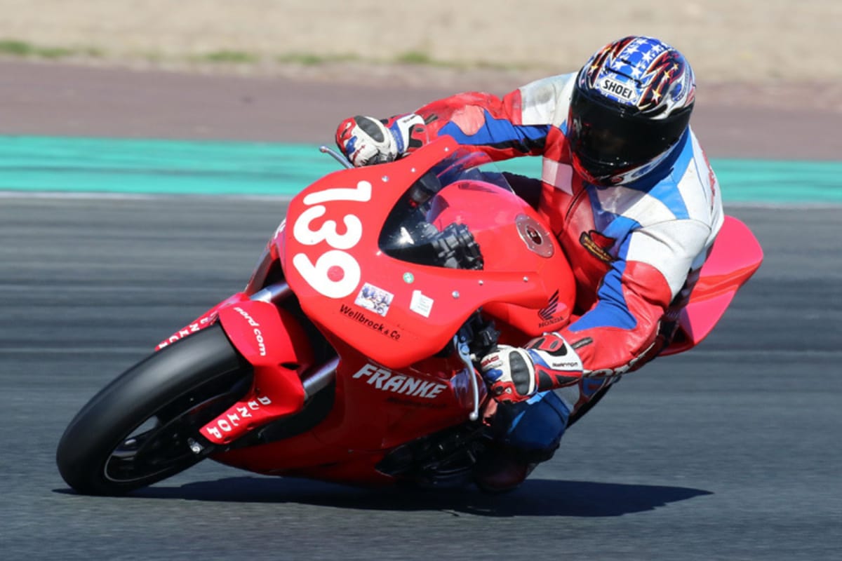 Heinz Cordes auf Wellbrock-Honda CBR 900