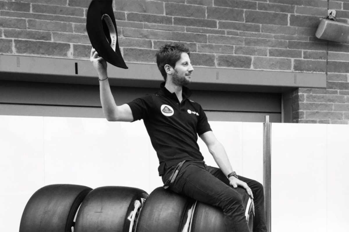 Ein bisschen Herumalbern im Fahrerlager