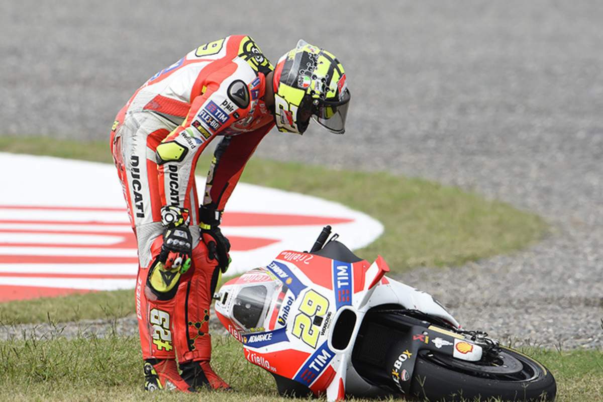 Iannone: «Es tut mir leid für mein Team und meinen Freund Andrea»