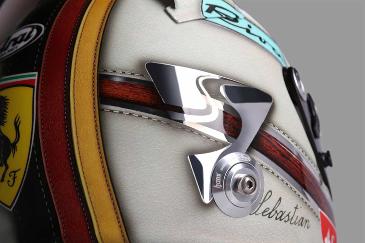 Der Retro-Lederlook von Sebastian Vettel