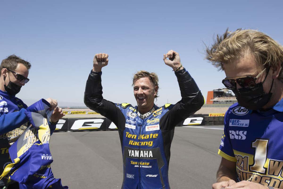 Domi Aegerter auf dem Weg zum WM-Titel 2021