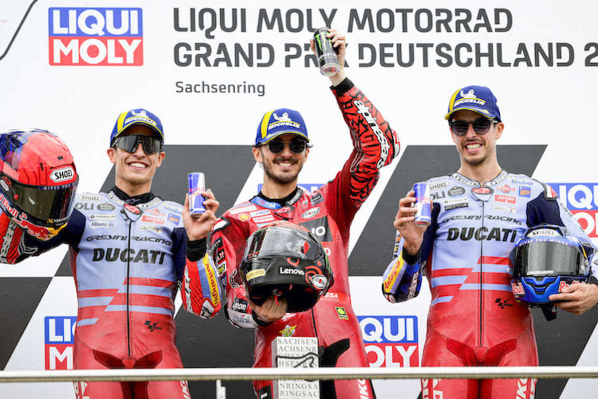 Marc Márquez, Francesco Bagnaia, Alex Márquez