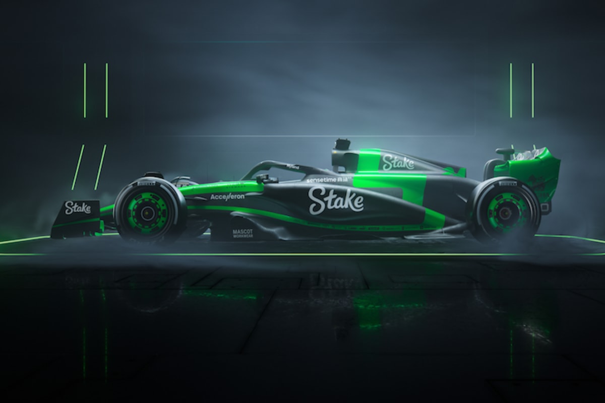 Die 2024er Farben des neuen Rennwagens