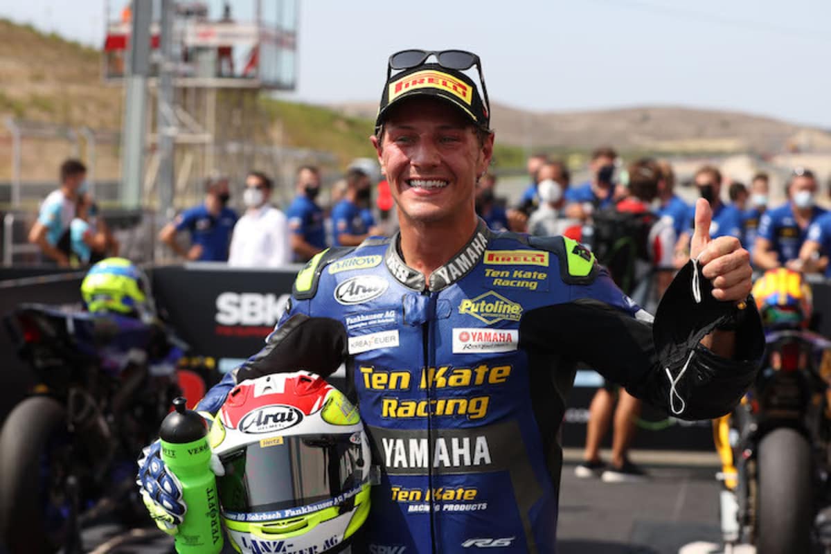 Dominique Aegerter gewinnt beide Laufe in Navarra