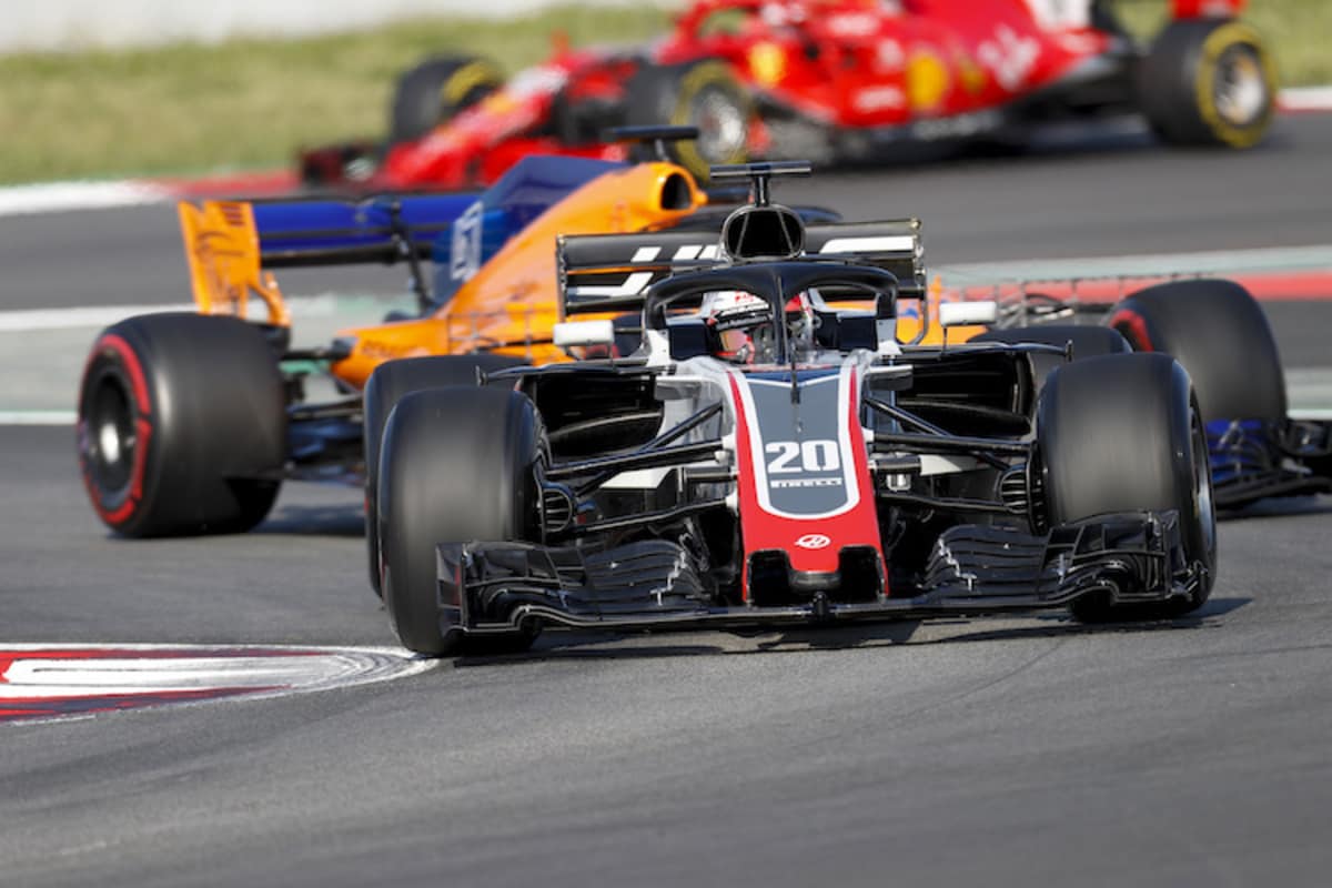 Kevin Magnussen im Haas