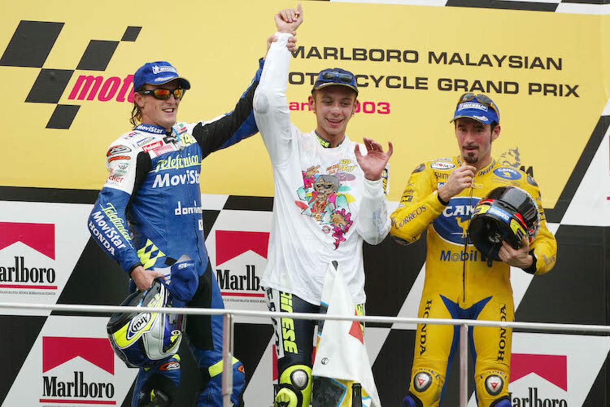 Die Karriere von Valentino Rossi