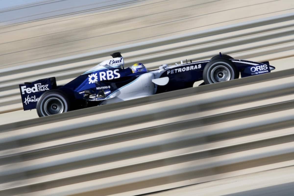 Nico Rosberg in Bahrain 2006