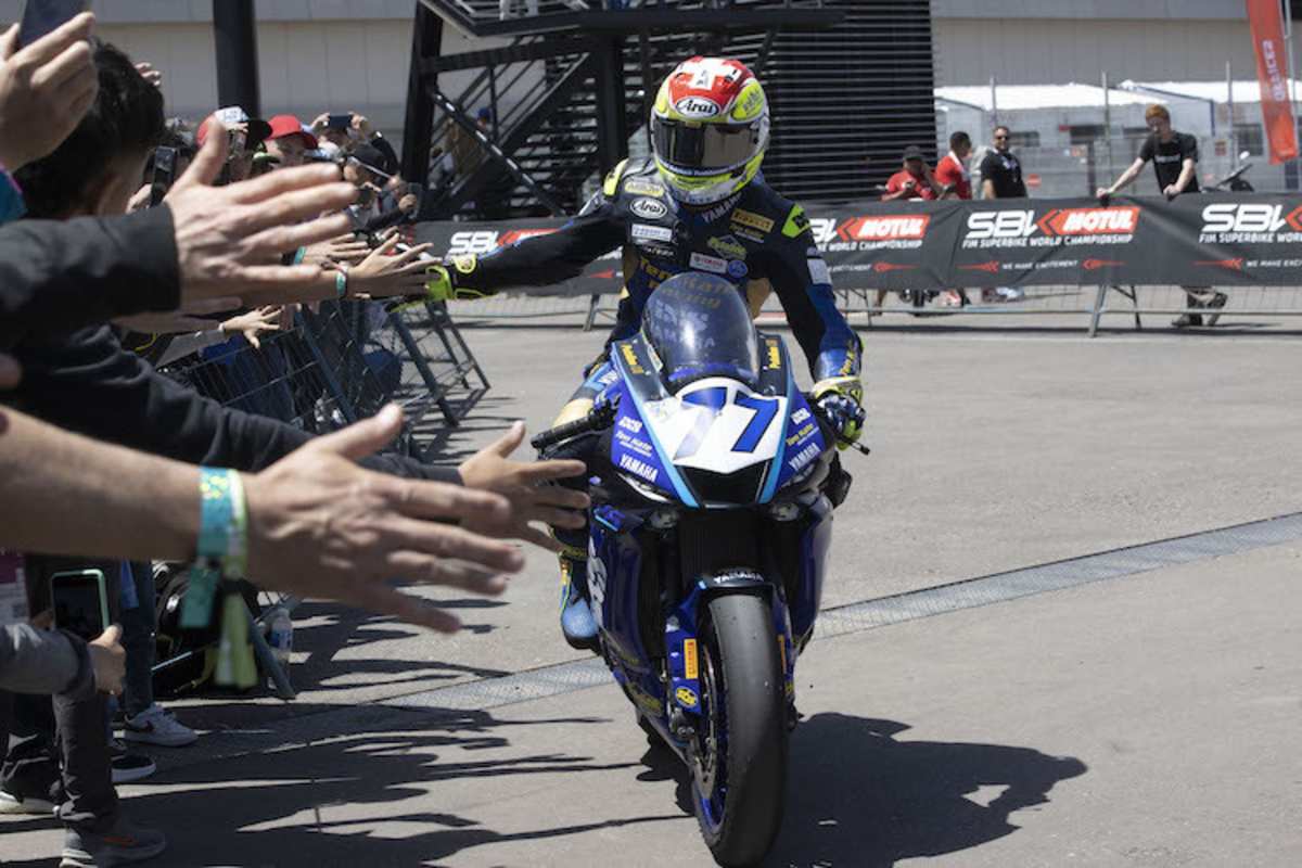 Domi Aegerter auf dem Weg zum WM-Titel 2022