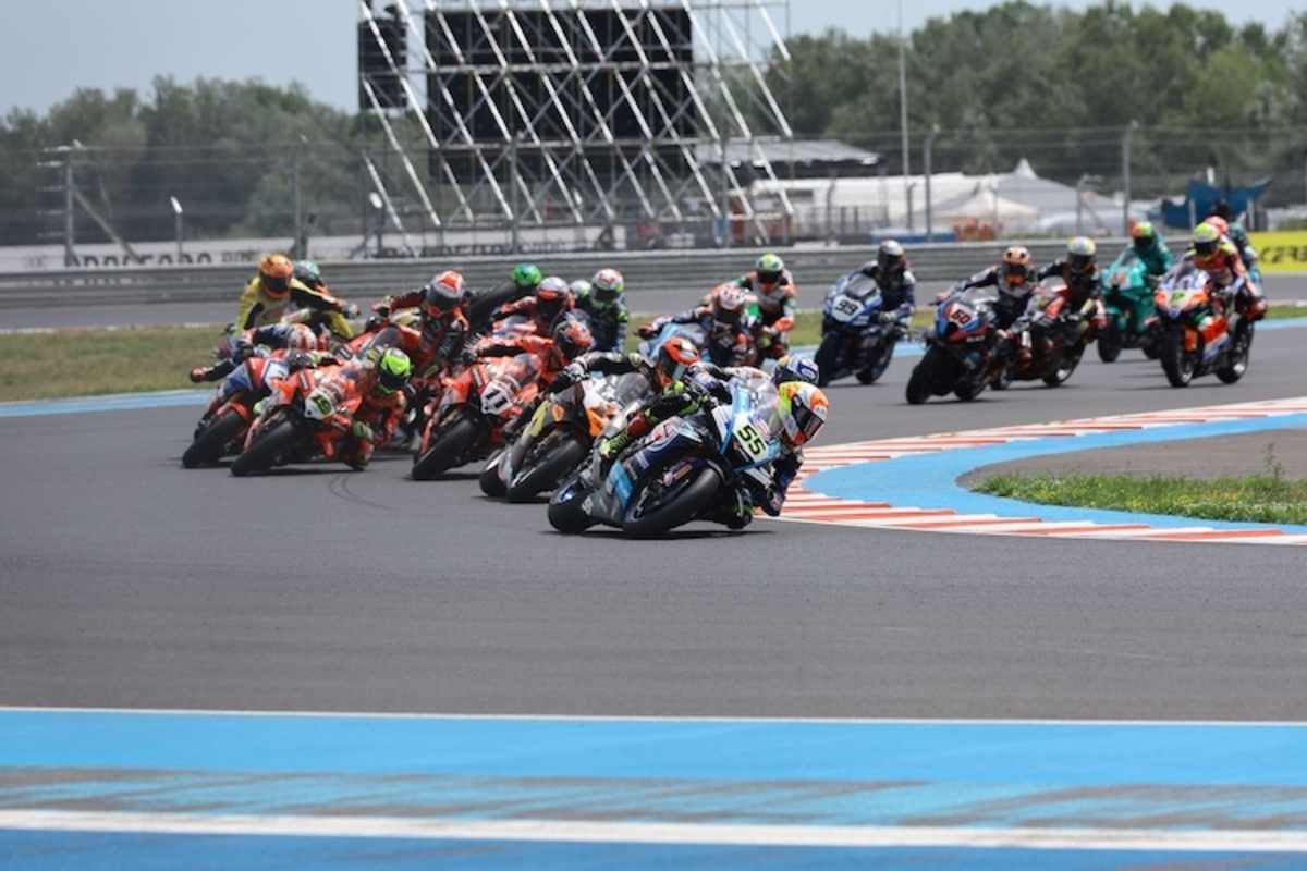 Massenunfall auf dem Balaton Park Circuit