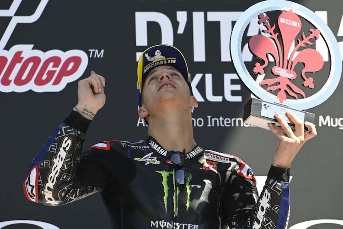 Fabio Quartararo auf dem Weg zum WM-Titel