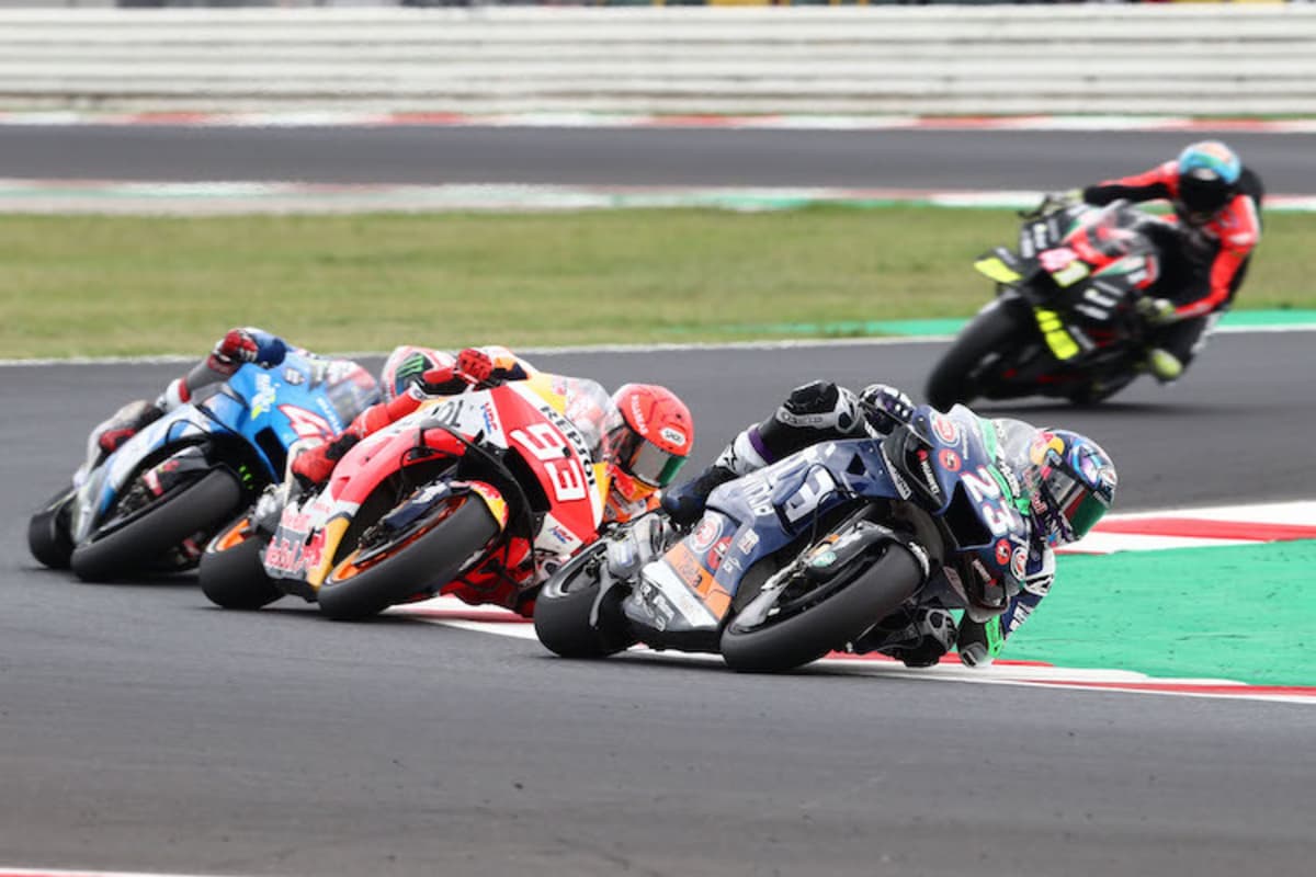 Bastianini, M. Márquez, Mir, A. Espargaró