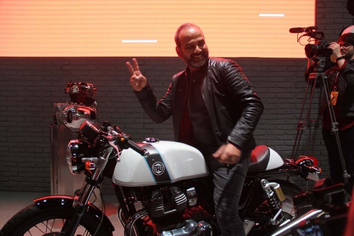Zuversichtlich dank zwei Zylindern: Rudy (Rudratej) Singh, Präsident von Royal Enfield