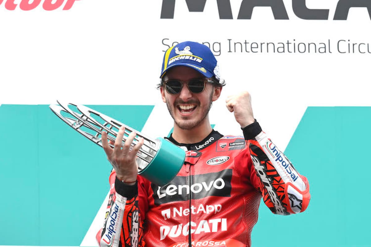 Pecco Bagnaia auf dem Weg zum WM-Titel 2022