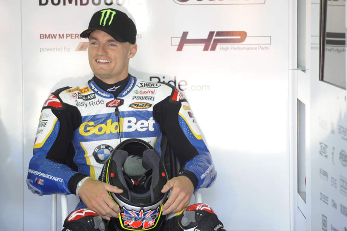 Chaz Davies (BMW) freute sich über Startplatz 2