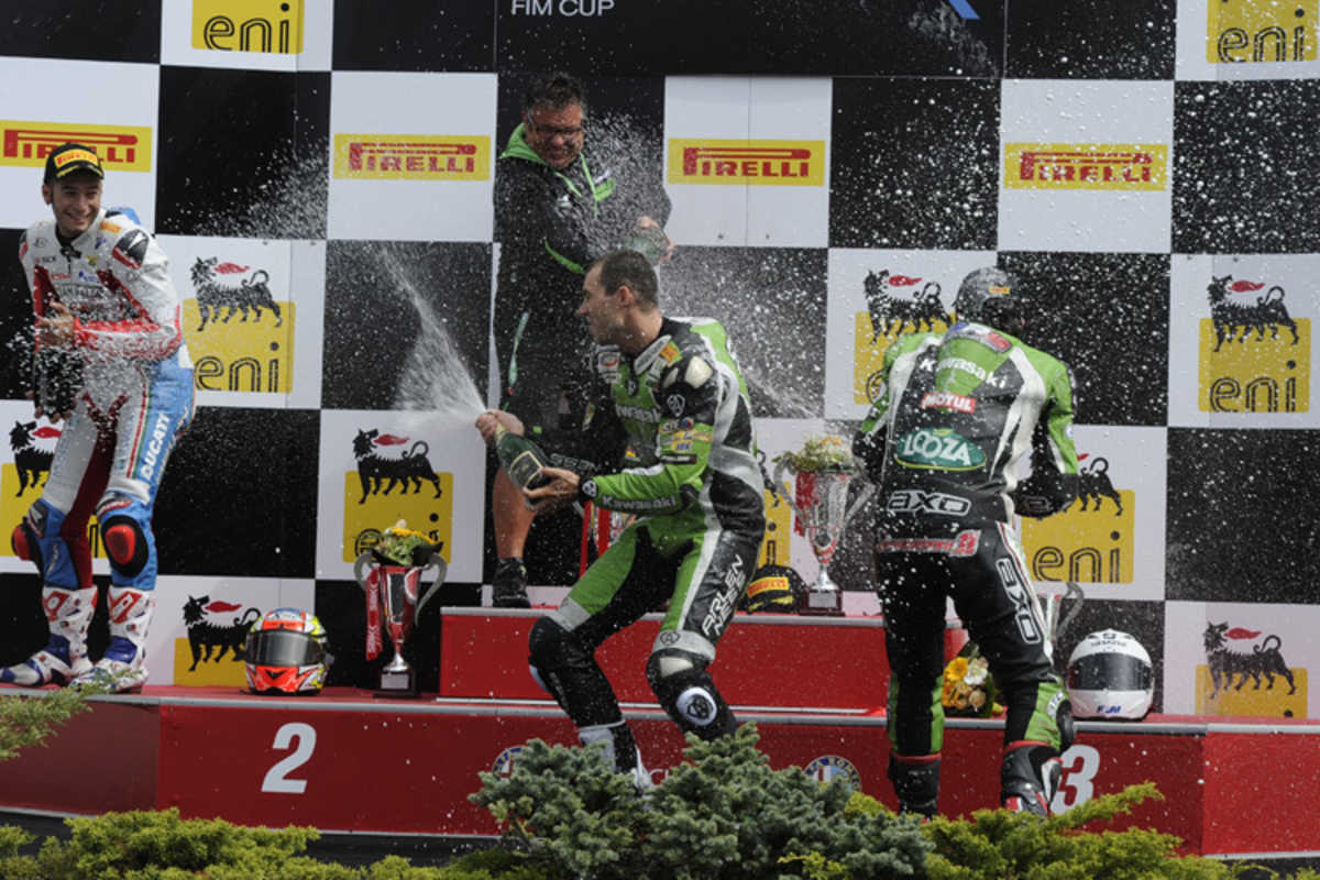 Im Superstock-1000-Cup gewann Bryan Staring 2012 drei Rennen
