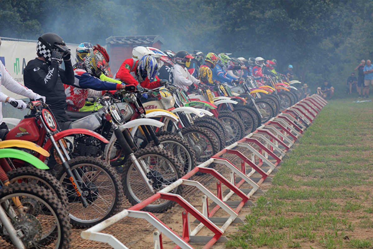 Das Startgatter von Kostelec