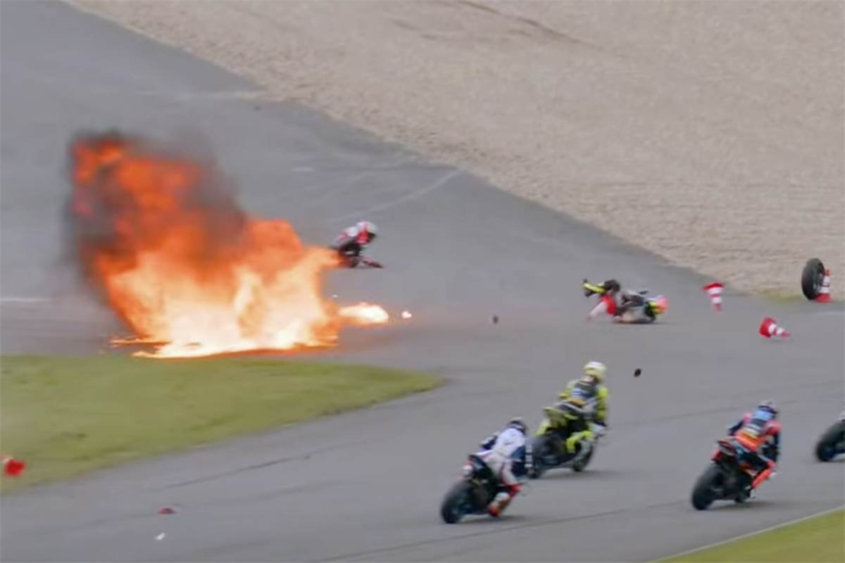 IDM Hockenheim 2025: Der Crash