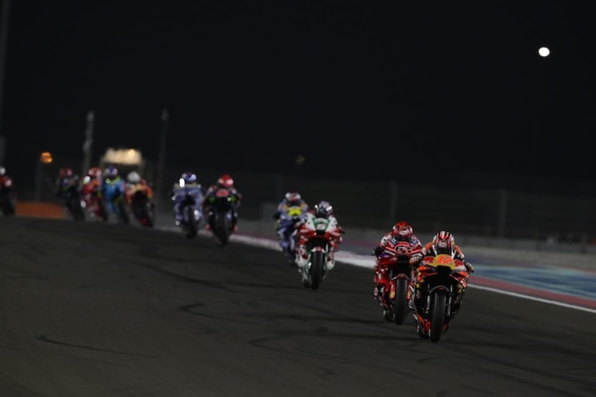 Maverick Vinales war mit dem falschen Luftdruck auf Platz 2 gefahren