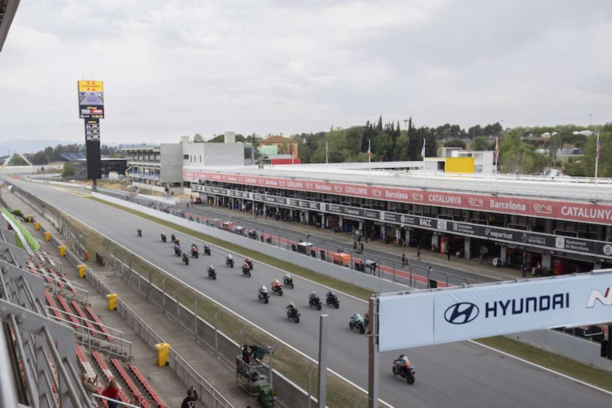 Willkommen zum Rennen in Barcelona