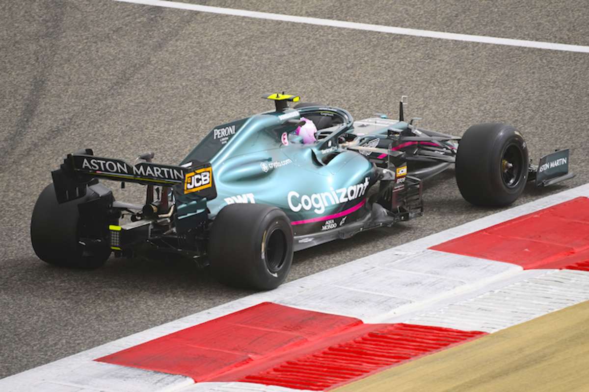 Sebastian Vettel im Aston Martin