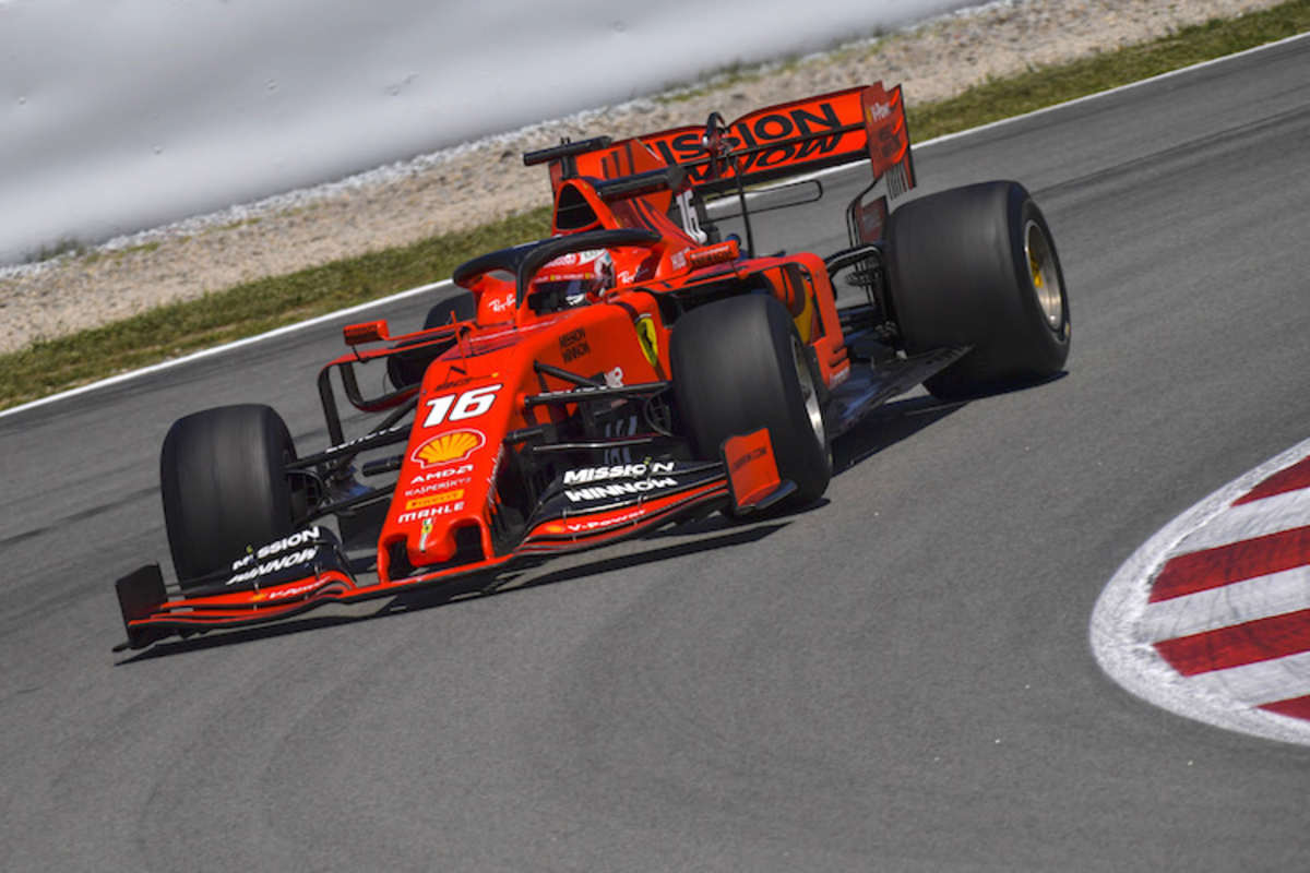 Charles Leclerc im Ferrari