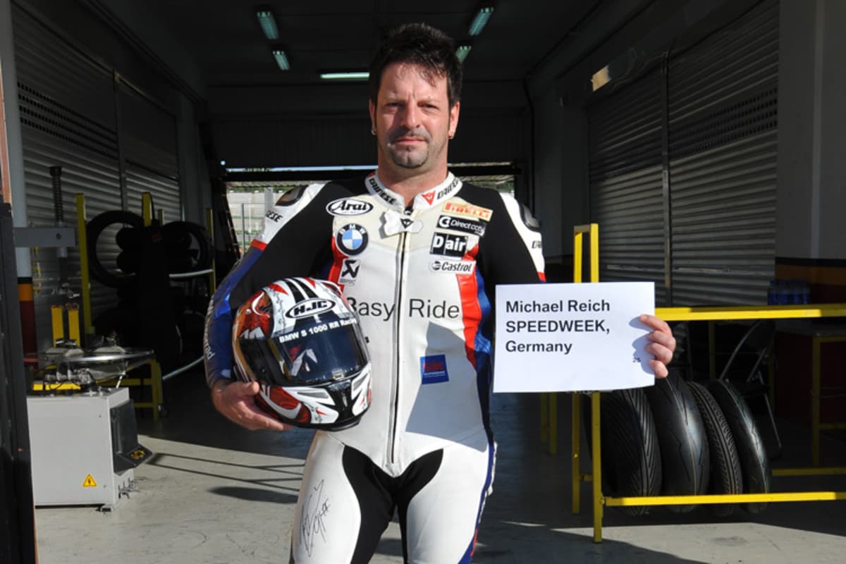 Testfahrer Michael Reich 