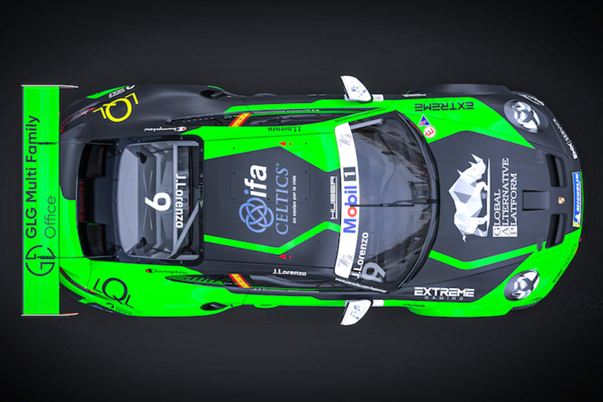 Das Einsatzfahrzeug von Lorenzo im Supercup