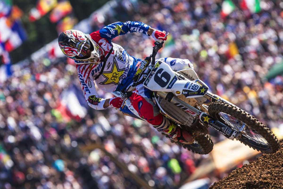 Jason Anderson wuchs in Maggiora über sich hinaus und konnte im dritten Rennen nicht antreten