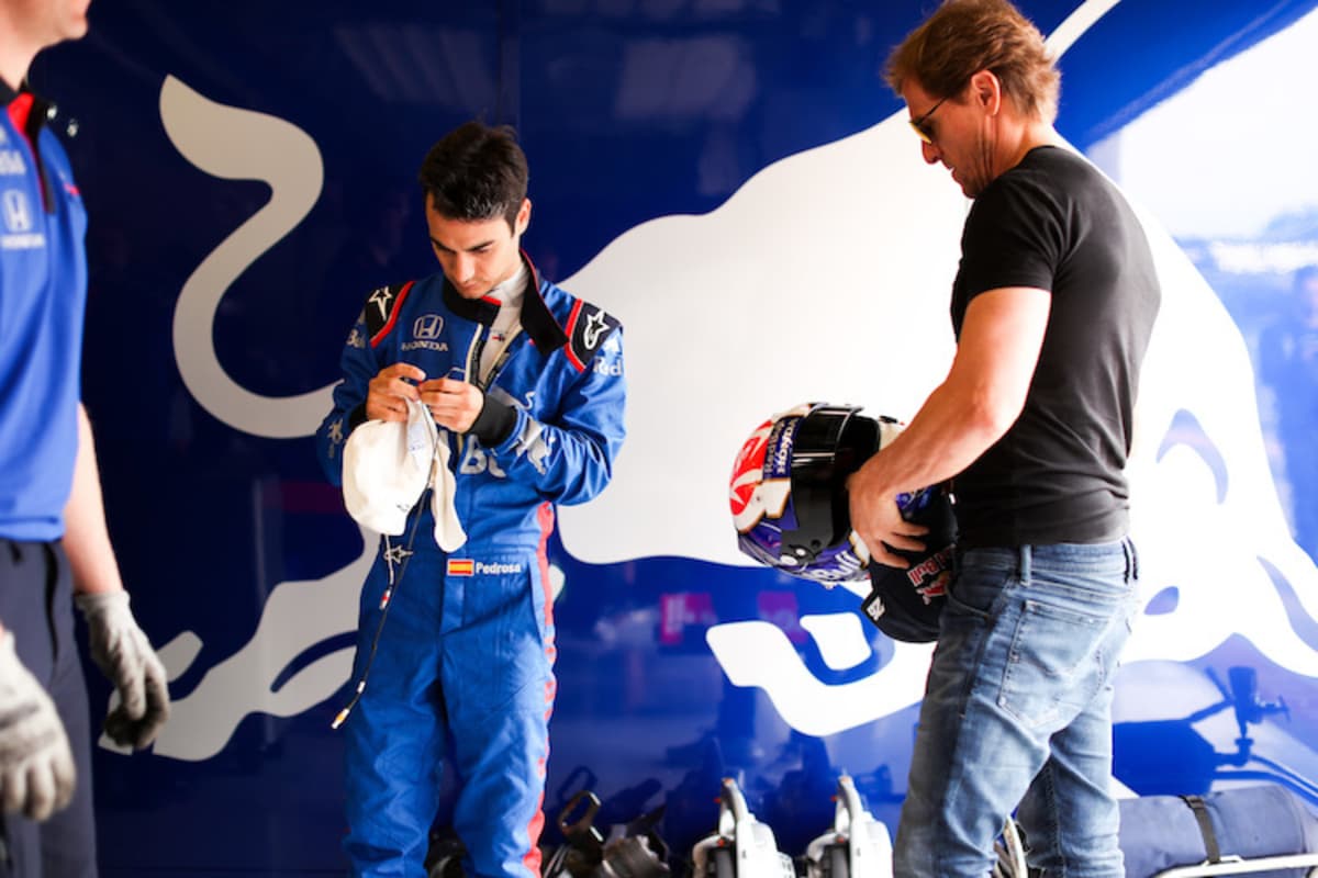 Der MotoGP-Star hatte sich im Simulator auf sein F1-Debüt vorbereitet 