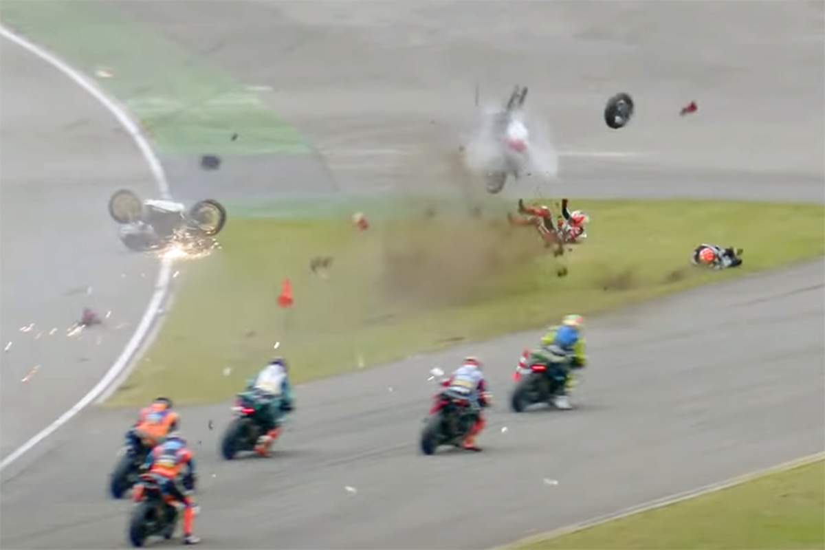IDM Hockenheim 2025: Der Crash